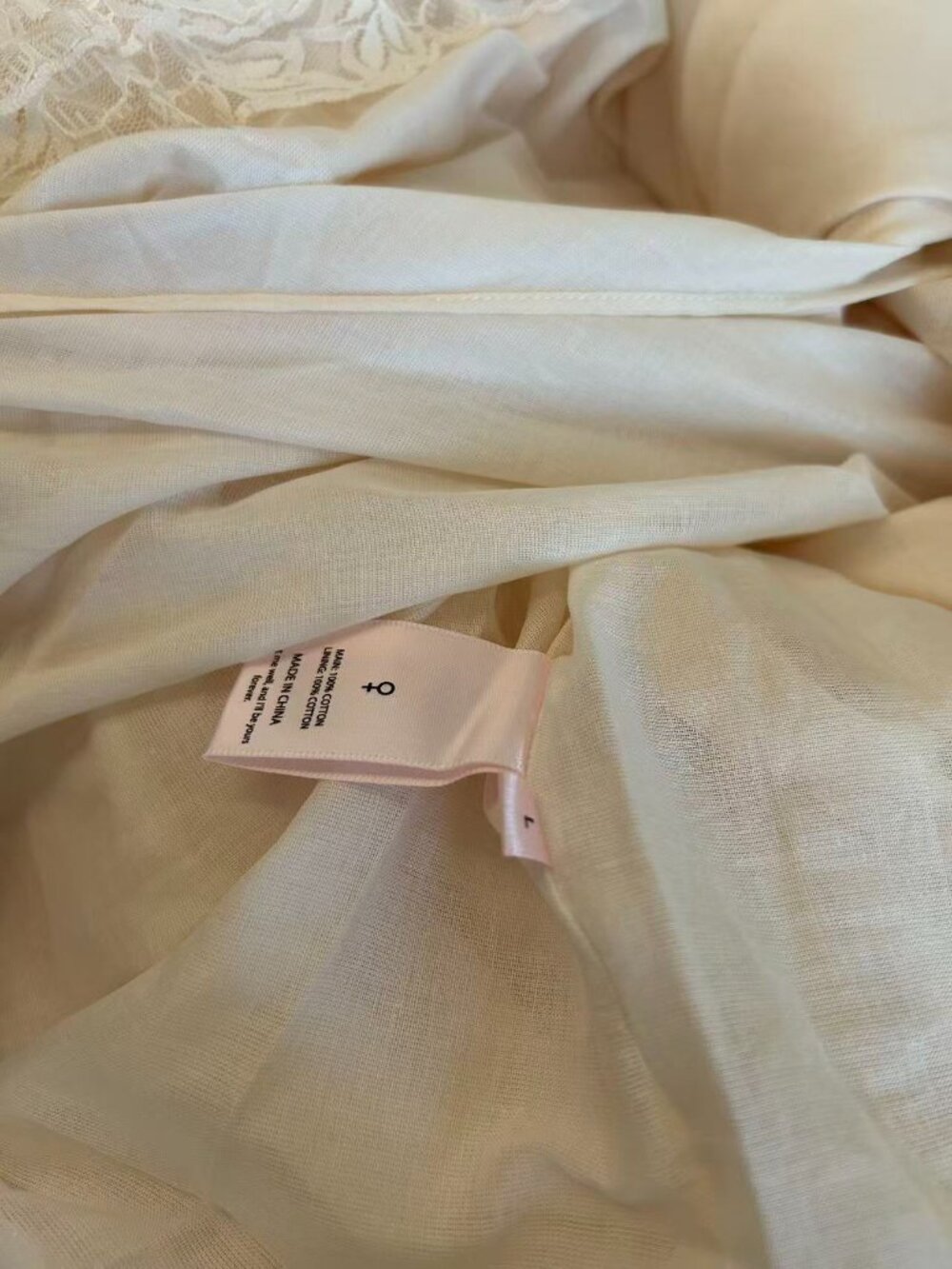 BEST Selkie The Lickety Split Cupid Midi Dress Large Pale Pink - Picture 9 of 10